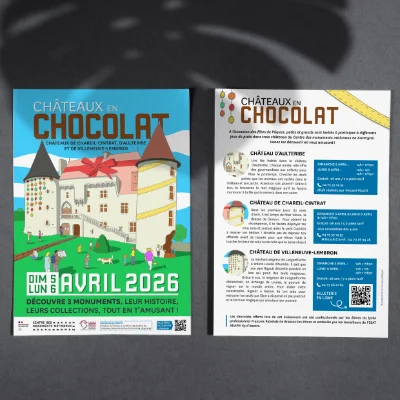 Mise en page d'une brochure pour le Centre des Monuments Nationaux - Benedikt Croze